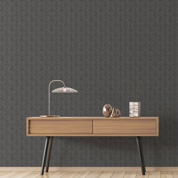 NEW Galerie Texstyle Hedgehog Black Wallpaper Lot of 2 - Picture 2 of 8